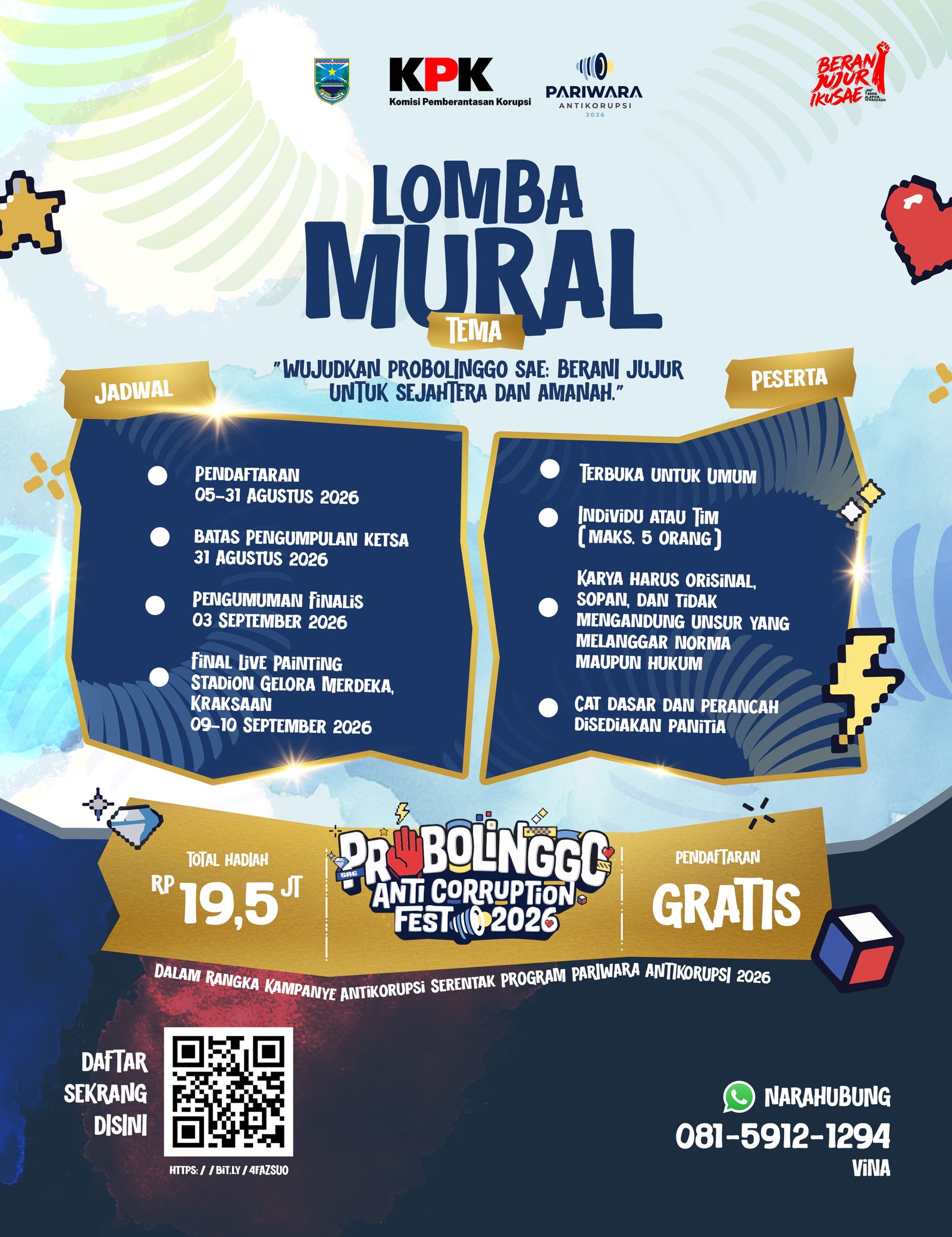 Lomba Mural Antikorupsi